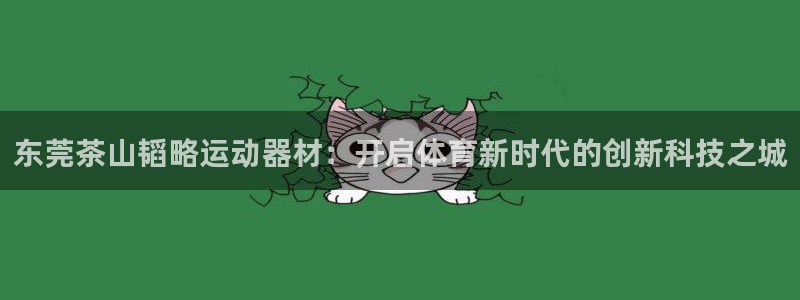 意昂4集团E.ON：东莞茶山韬略运动器材：开启体育新时代的创